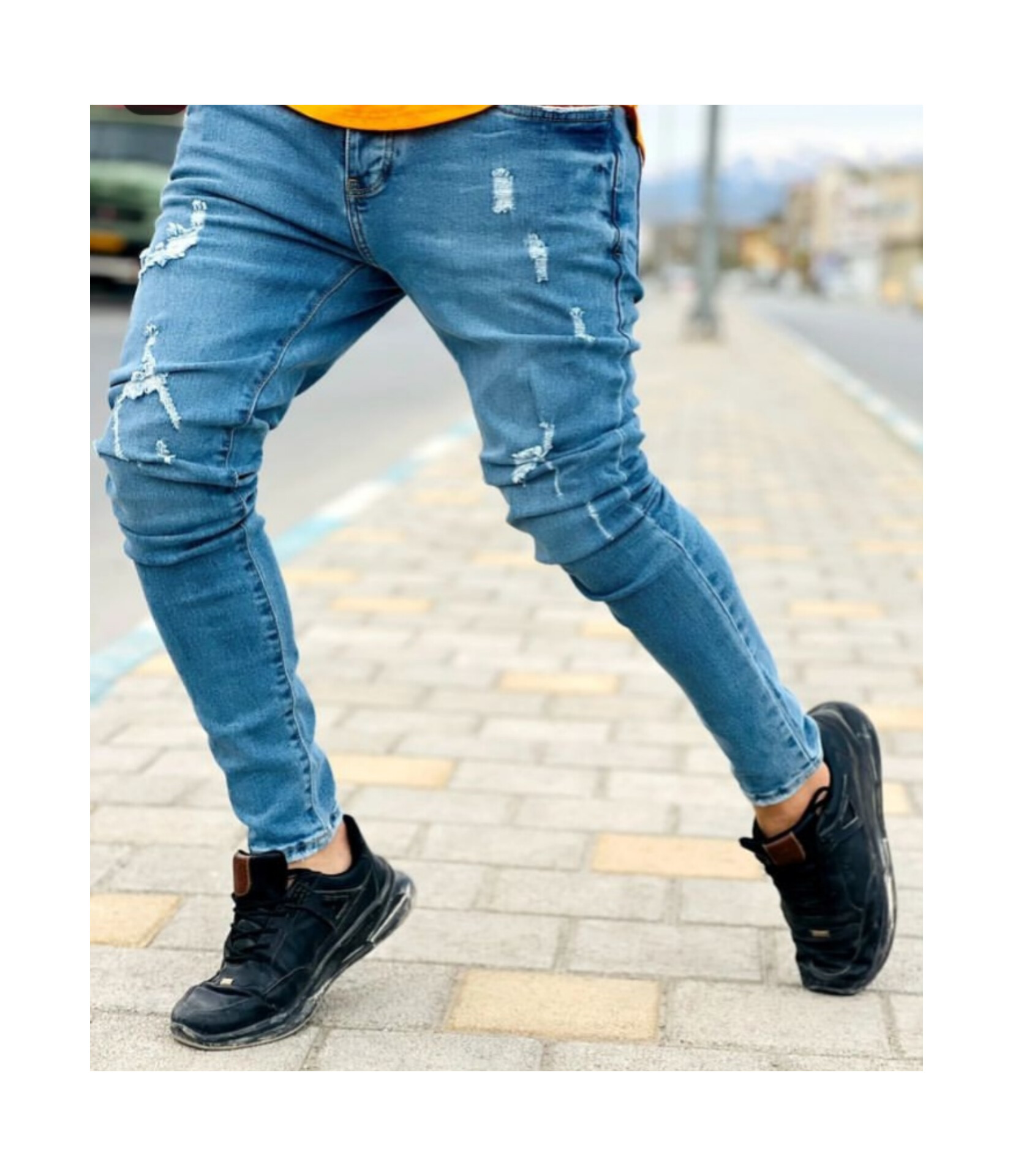 1Skinny Turkish zap jeans